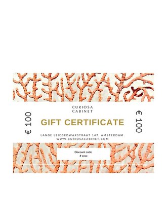 Cadeaubon 100 Euro Cadeaubon 100 Euro