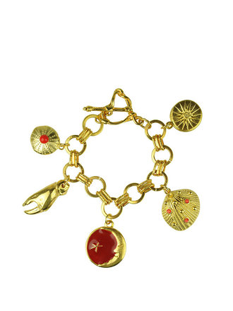 Katerina Psoma Vergulde bedel armband Katerina Psoma Vergulde bedel armband