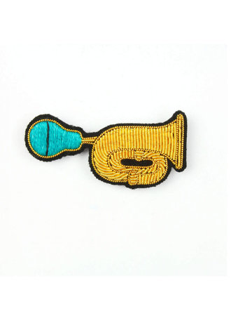 Macon & Lesquoy Bellow horn brooch Macon & Lesquoy Bellow horn brooch