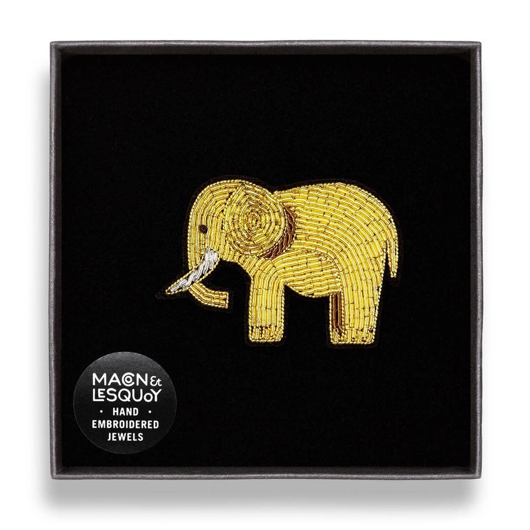 Macon & Lesquoy Brooch - Elephant