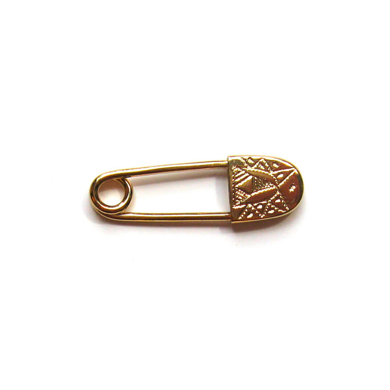 Macon & Lesquoy Gold plated pin fastner