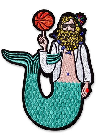 Macon & Lesquoy Large merman patch Macon & Lesquoy Large merman patch
