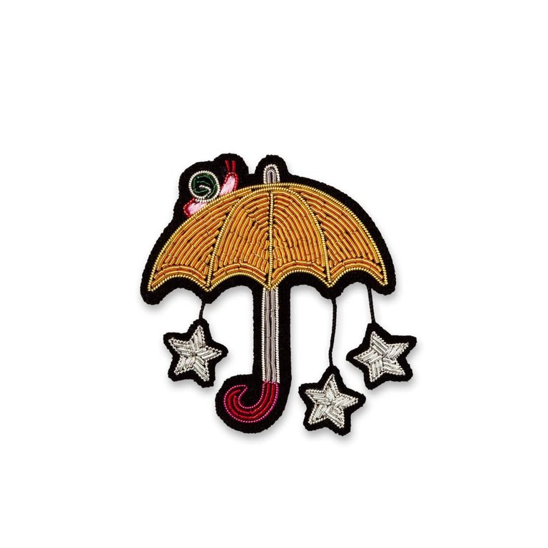 Macon & Lesquoy Brooch - Starry umbrella