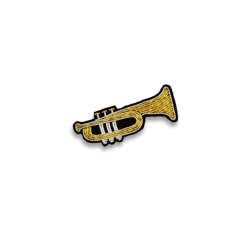 Macon & Lesquoy Trumpet brooch