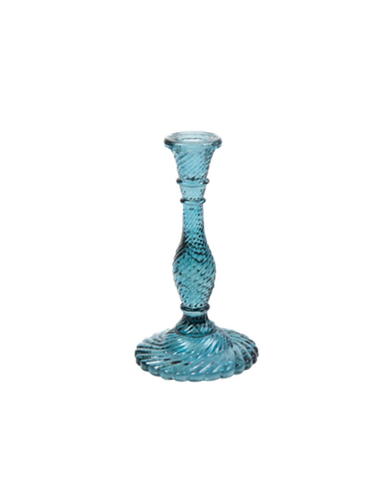 Candle holder petrol large Curiosa