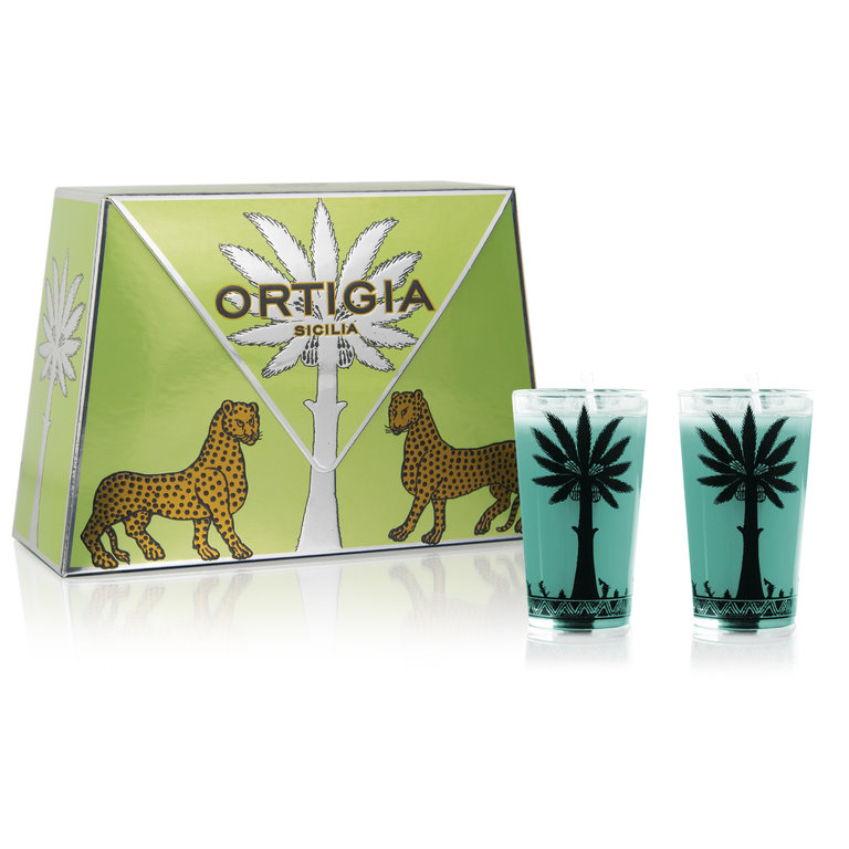 Ortigia Ortigia gift box with two candles