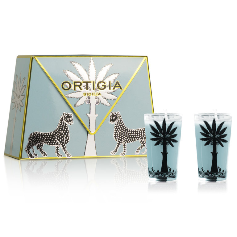 Ortigia Ortigia gift box with two candles