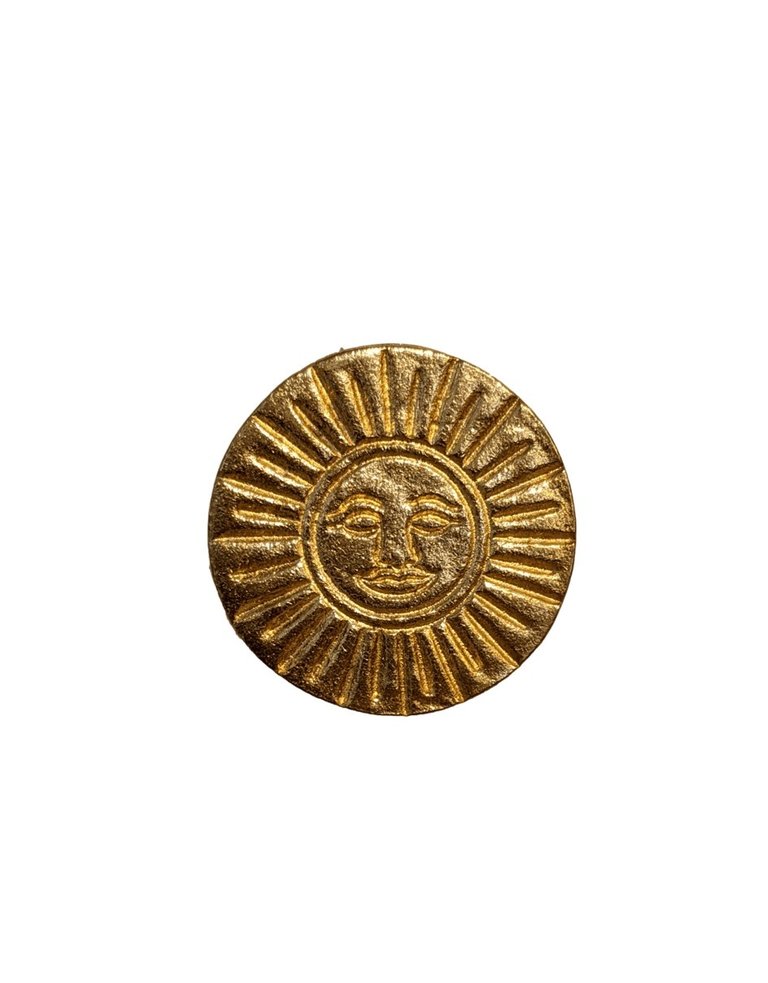 Boncoeurs Sun wall pin or nail  smiling