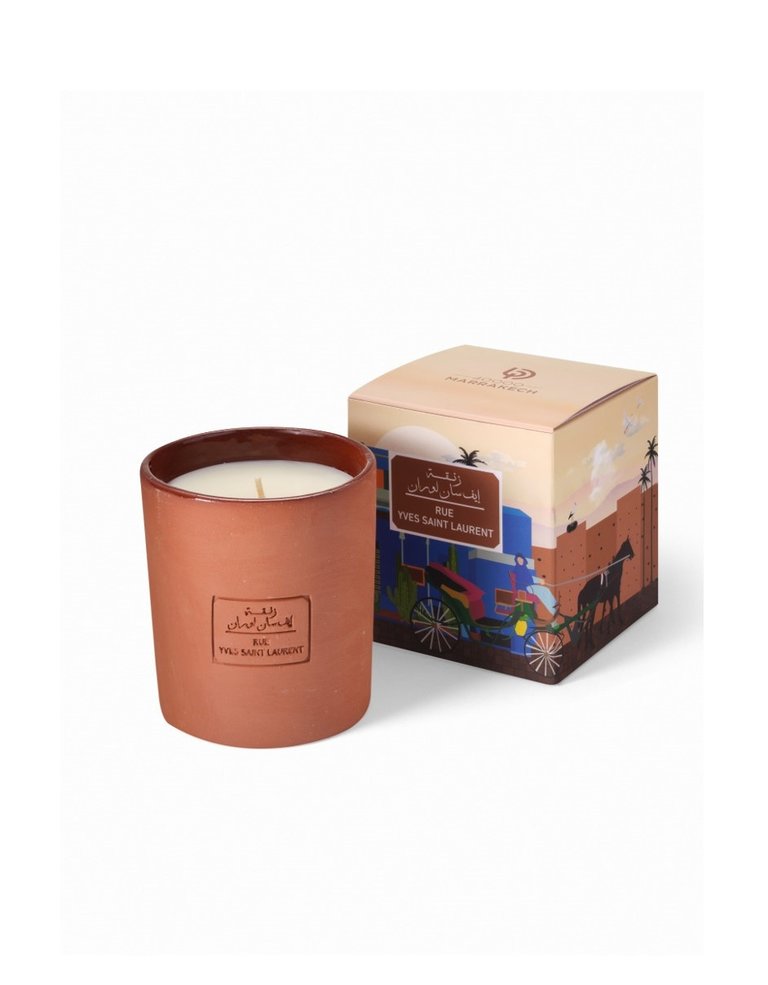 Côté Bougie Scented candle - Rue Yves Saint Laurent  - 4000 Marrakech series