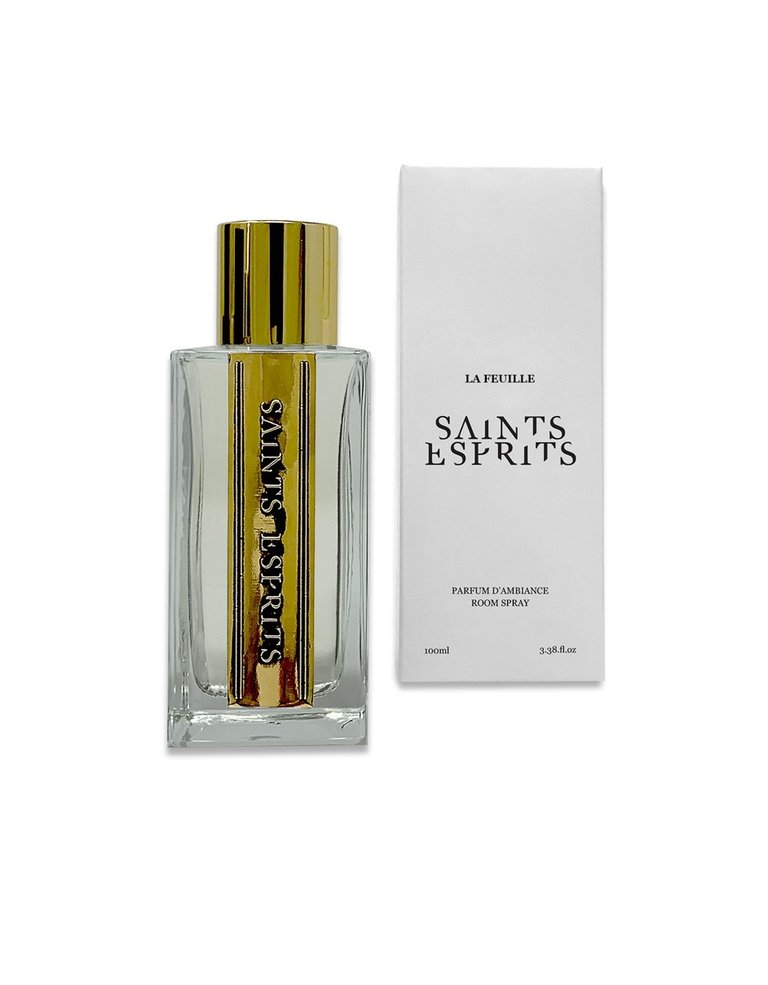 Saints Esprits Room spray - La feuille - Blad - groene thee & rozen bladeren (100 ml)