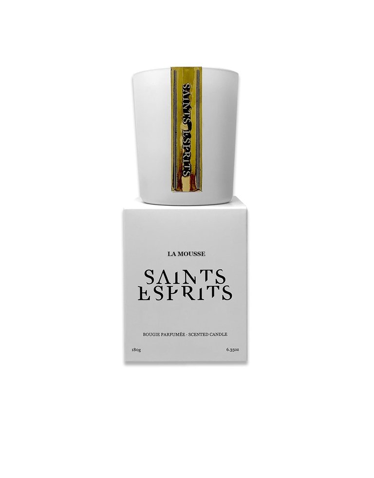 Saints Esprits Geurkaars - La Mousse - Mos - ceder & vetiver (180 g)