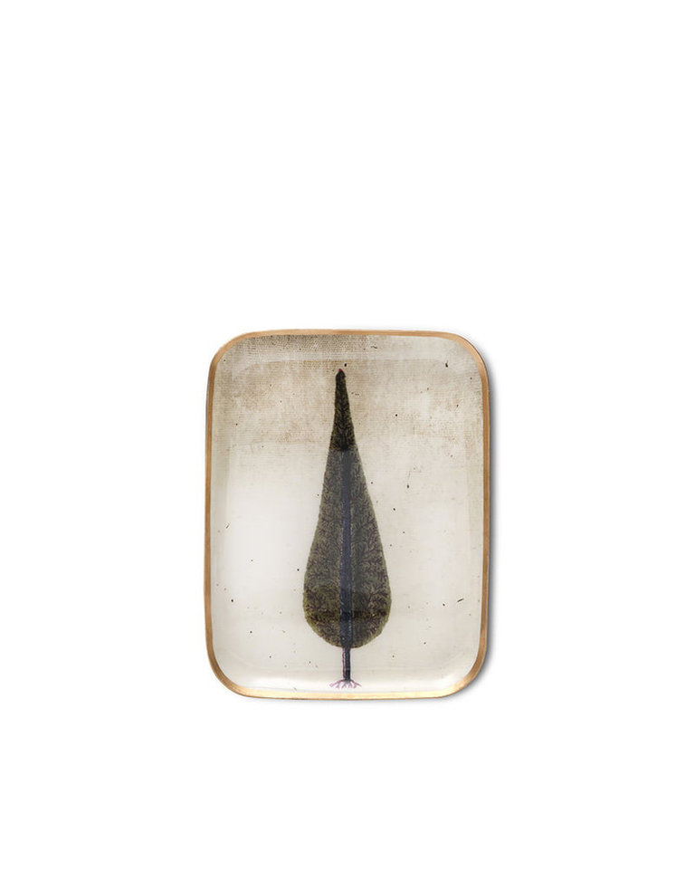 Boncoeurs Enameled cypress tray - 3 sizes