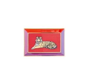 JONATHAN ADLER  トレー　SAFARI Safari Rectangle Tray in Porcelain | Jonathan Adler