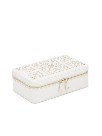 WOLF Juwelen doosje voor op reis - Marakesh  - creme WOLF Juwelen doosje voor op reis - Marakesh  - creme