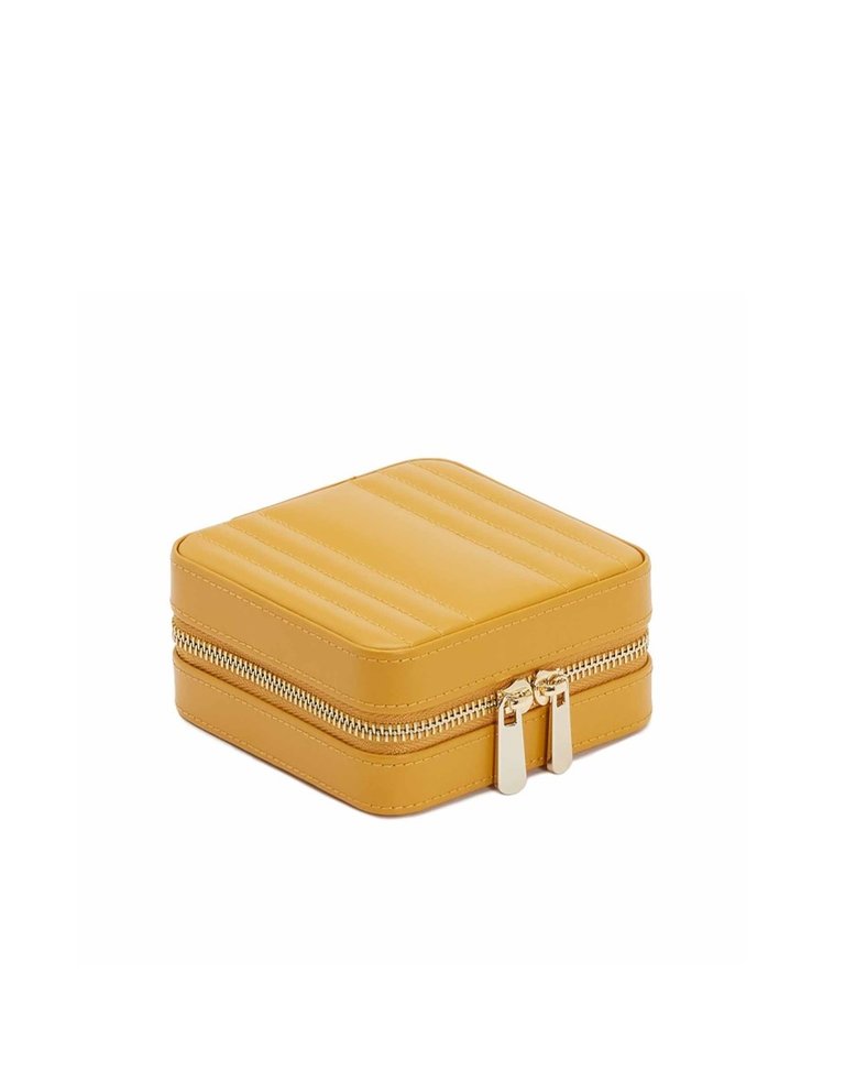 WOLF Travel jewerly box- Maria - square - Yellow