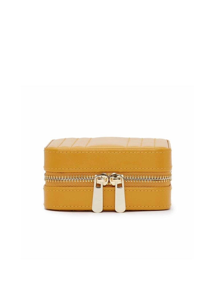 WOLF Travel jewerly box- Maria - square - Yellow