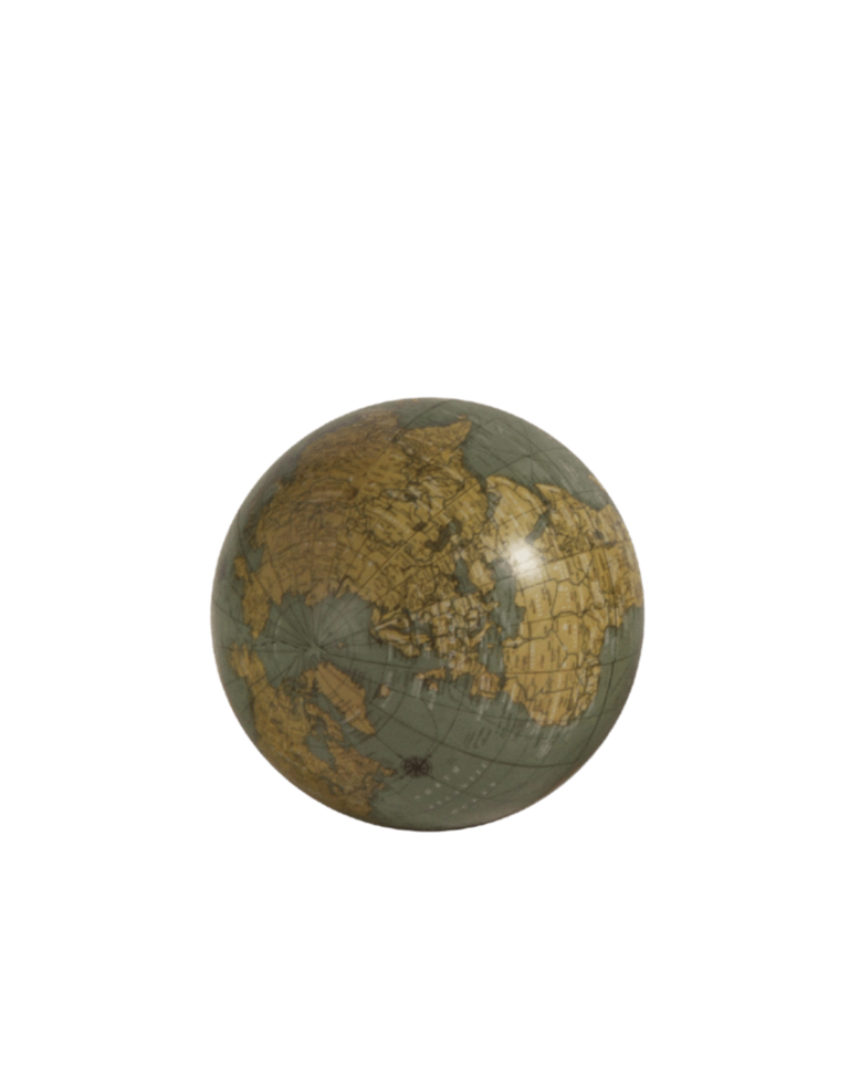 Decoratieve papieren globe - 3 kleuren