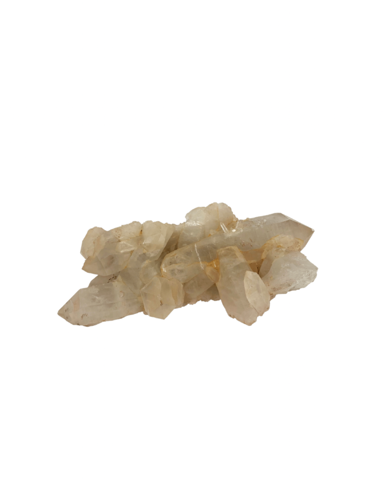 Himalayan quartz with pink hues