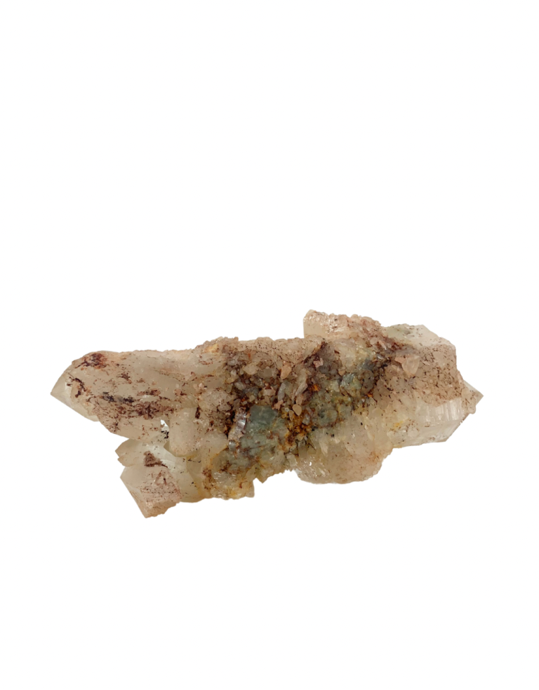 Himalayan quartz with pink hues
