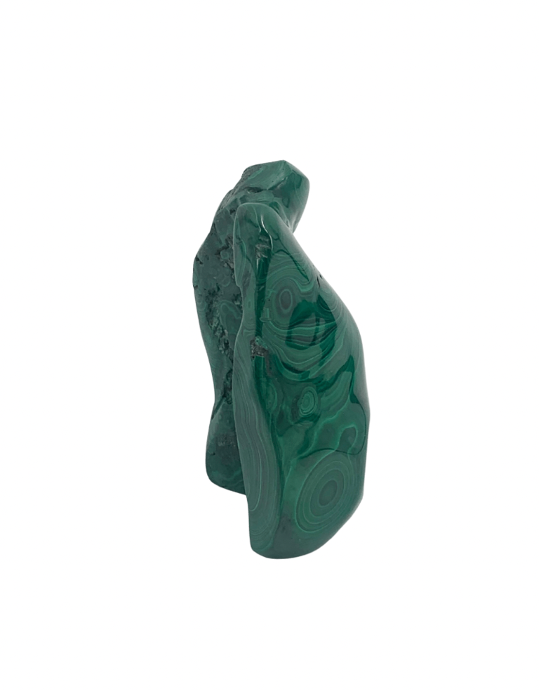 Piece of polished malachite  (I)