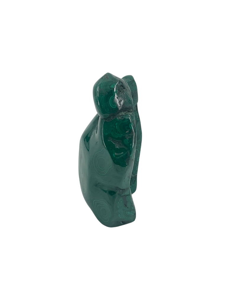 Piece of polished malachite  (I)