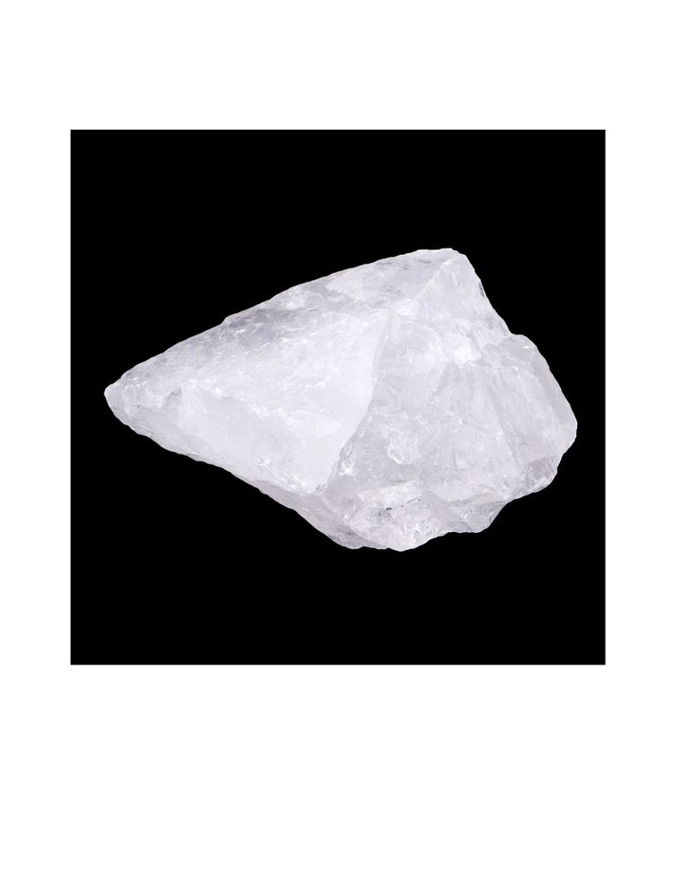 Piece of rough rock crystal
