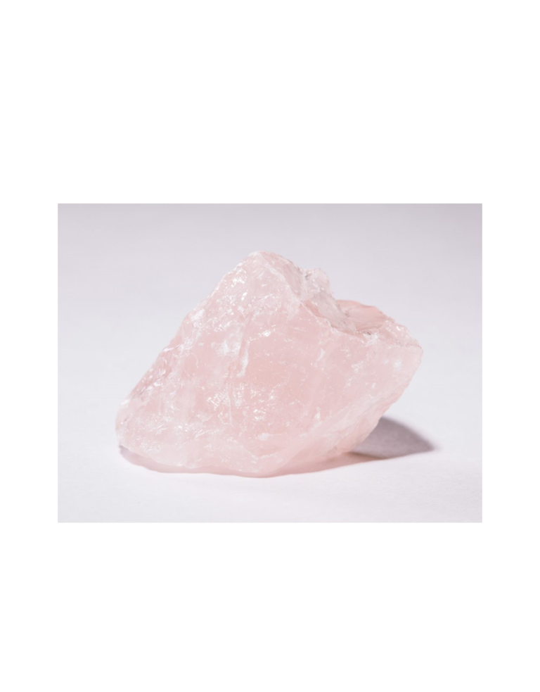 Piece of pink rose quartz