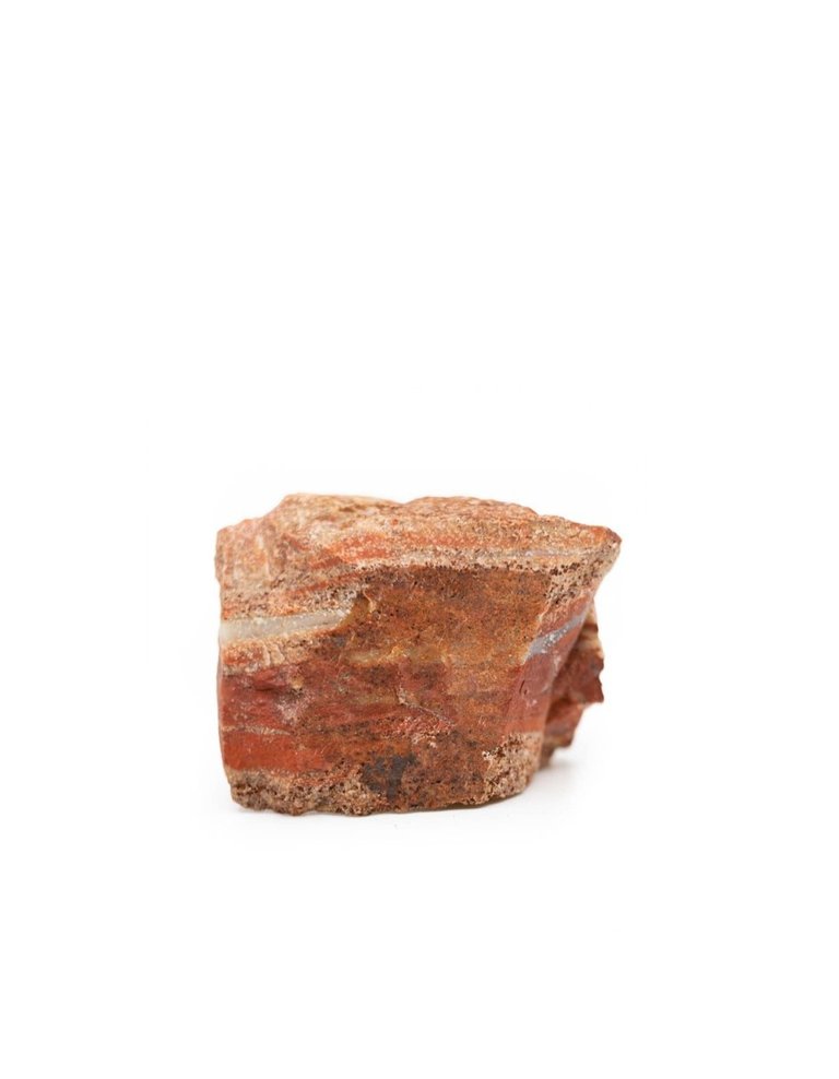 Piece of rough red jasper