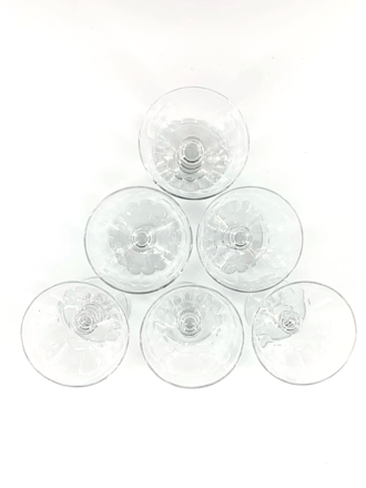 Vintage Franse champagne coupes Vintage Franse champagne coupes