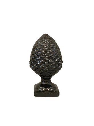 Agata Treasures Zwart dennenappelornament Agata Treasures Zwart dennenappelornament