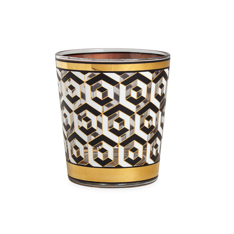 Jonathan Adler Zwart/witte Versailles glazenset