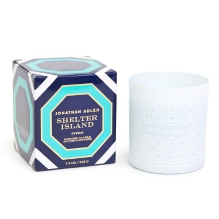 Jonathan Adler Jet Set Candle - Shelter Island - Aqua