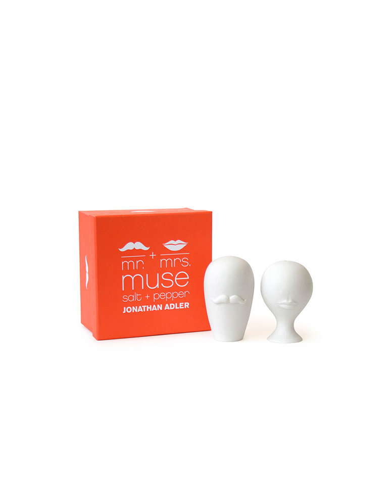 Jonathan Adler Mr & Ms Muse Salt and pepper shakers