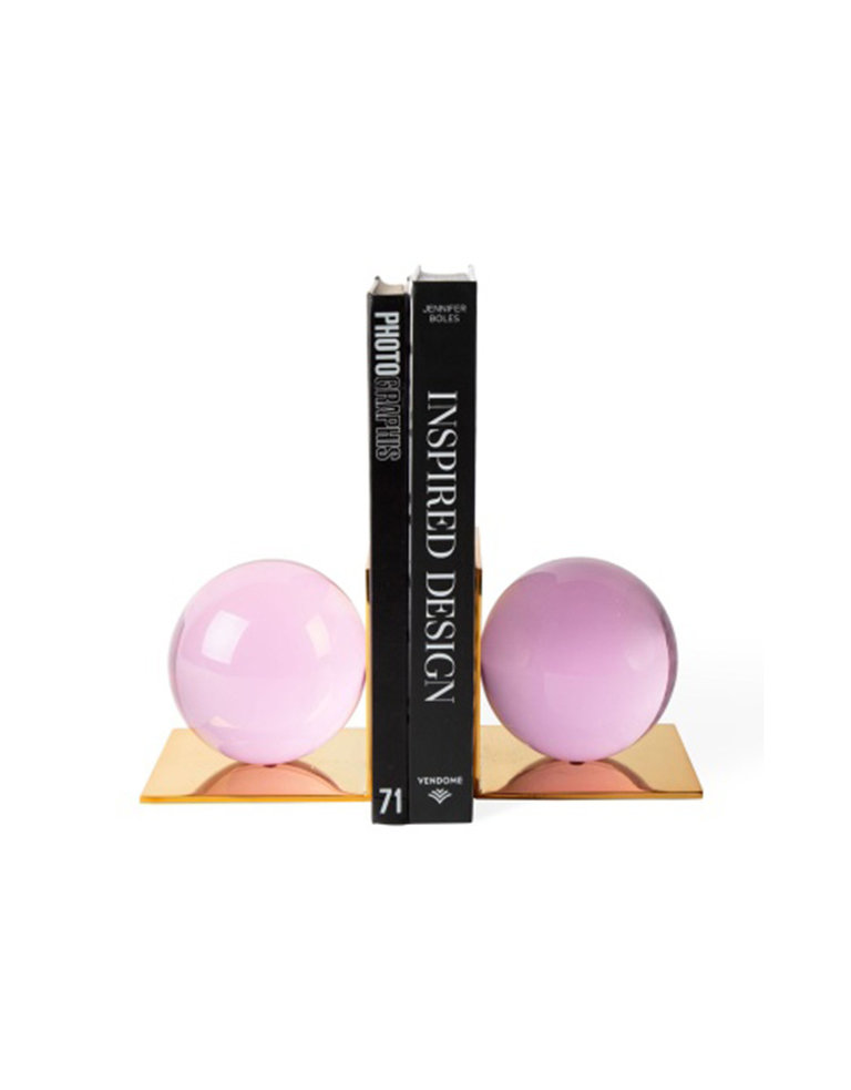 Jonathan Adler Globo boekensteunen - roze