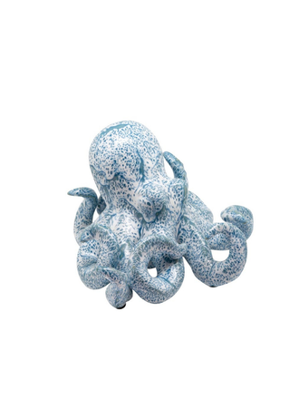 Blauw octopus beeld Blauw octopus beeld