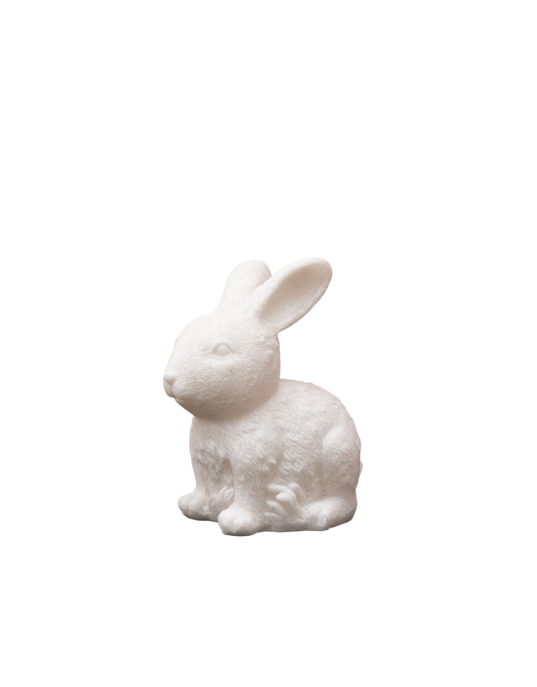 Small rabbit lamp on battery