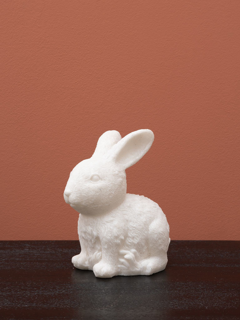 Small rabbit lamp on battery