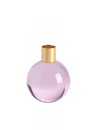 Giftcompany Kaarsenhouder bol - kristal - 3 kleuren Giftcompany Kaarsenhouder bol - kristal - 3 kleuren