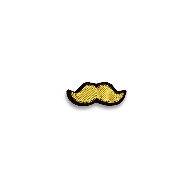 Macon & Lesquoy Brooch - Golden Moustache