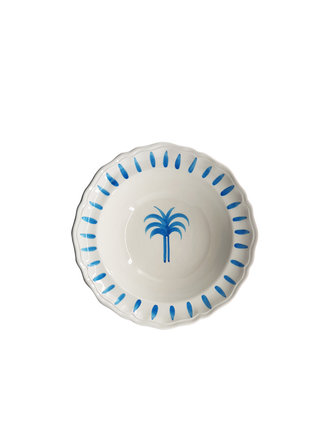 Les Ottomans Diepe schaal met palm Les Ottomans Diepe schaal met palm