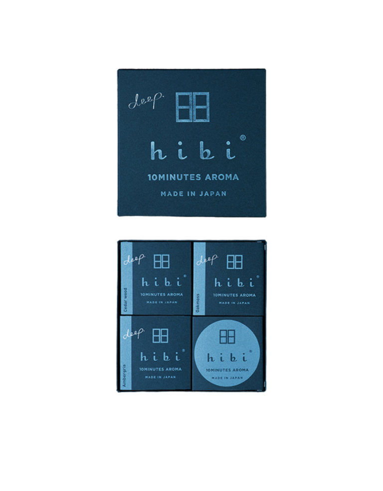 Hibi 10 minutes aroma matches - Deep gift box