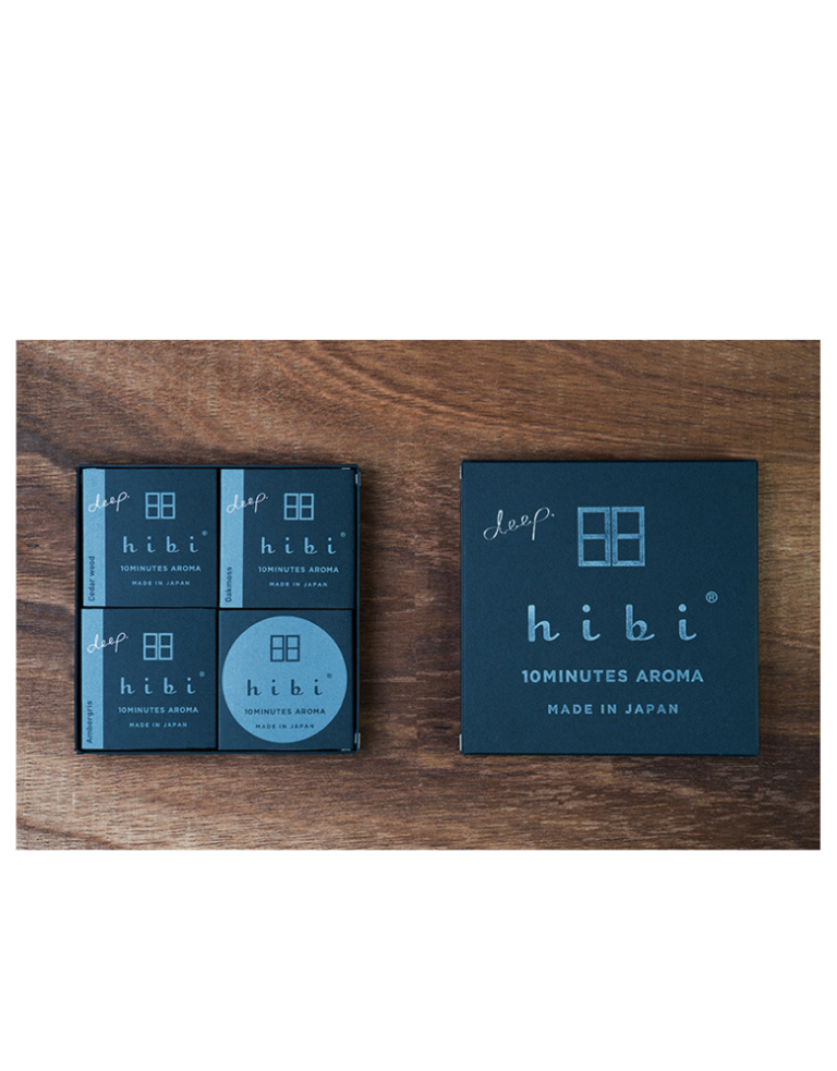 Hibi 10 minutes aroma matches - Deep gift box