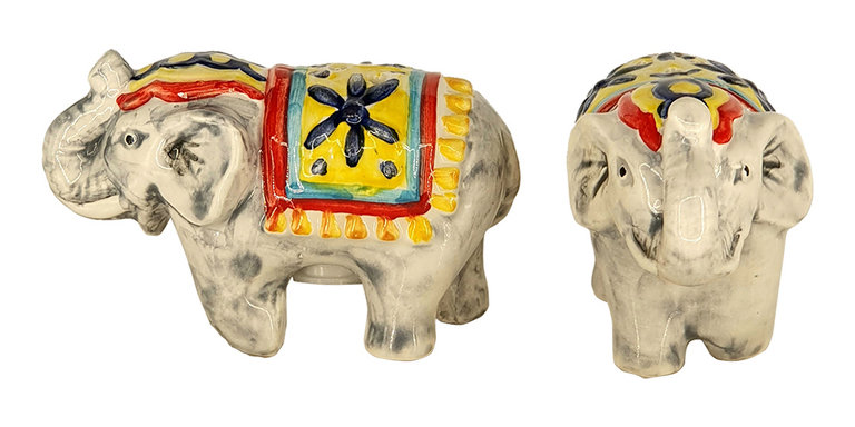 Les Ottomans Ceramic place holder - Elephant