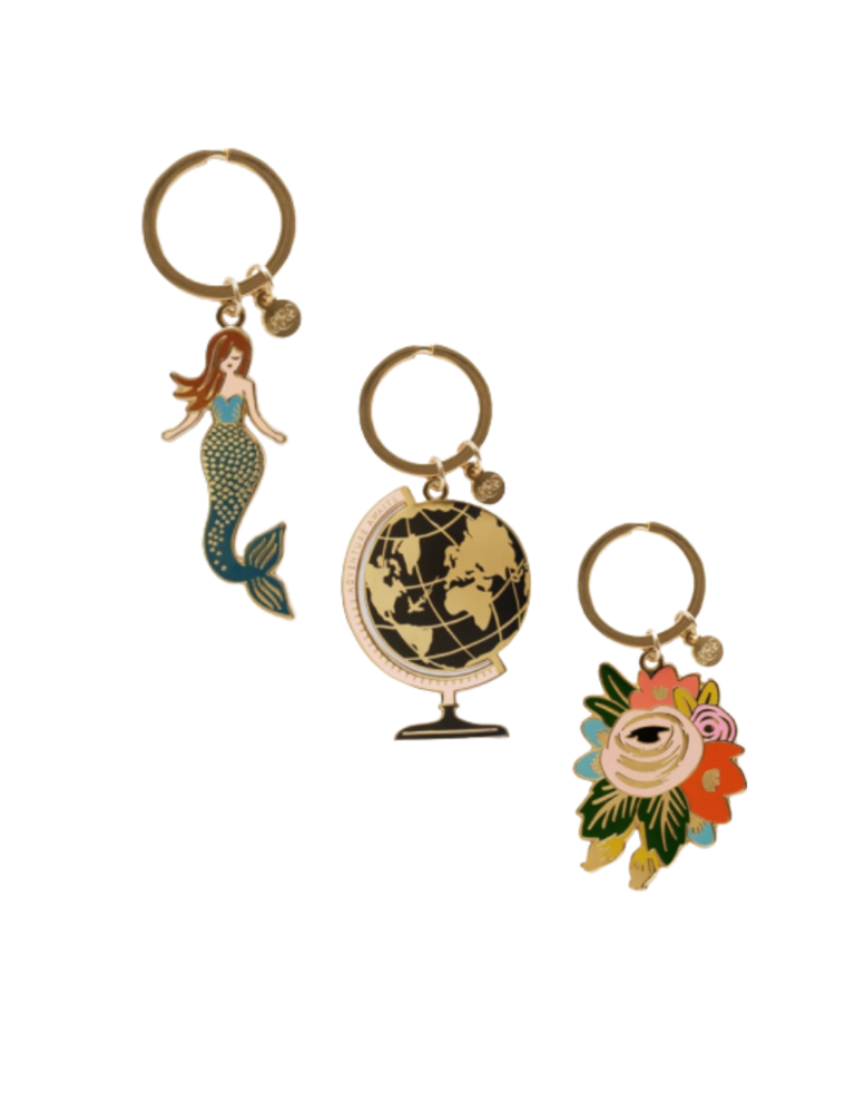 Rifle Paper Co. Enamel keychain - 3 designs