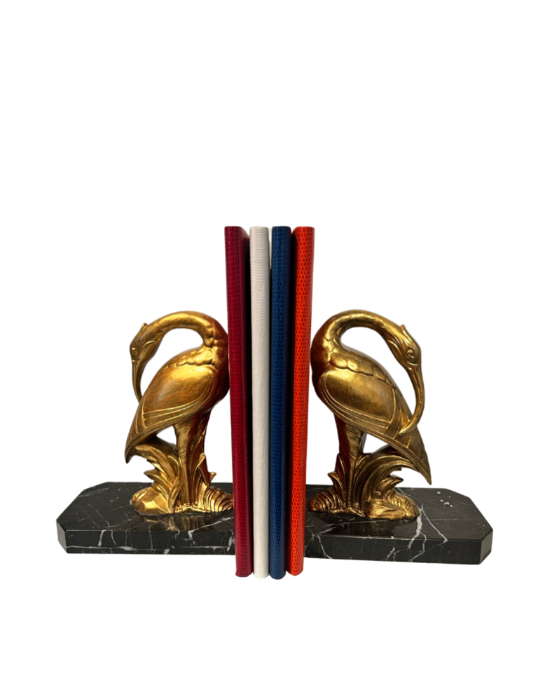 Vintage Ibis bookends