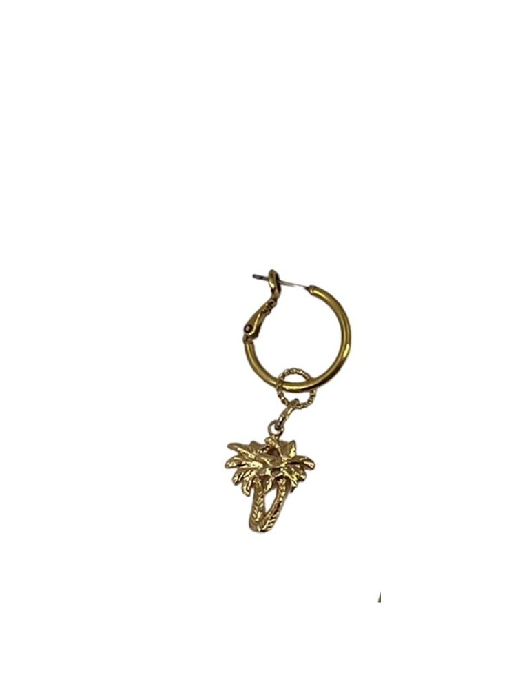 Petra Reijrink Single earring - Gold plated charm - 5 variations