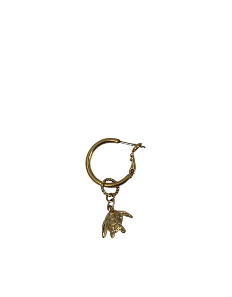 Petra Reijrink Single earring - Gold plated charm - 5 variations