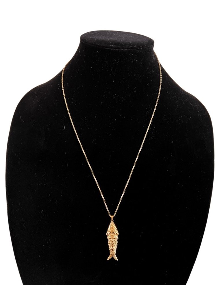 Petra Reijrink Necklace - Gold plated with sea creature - 8 variations and lenghts