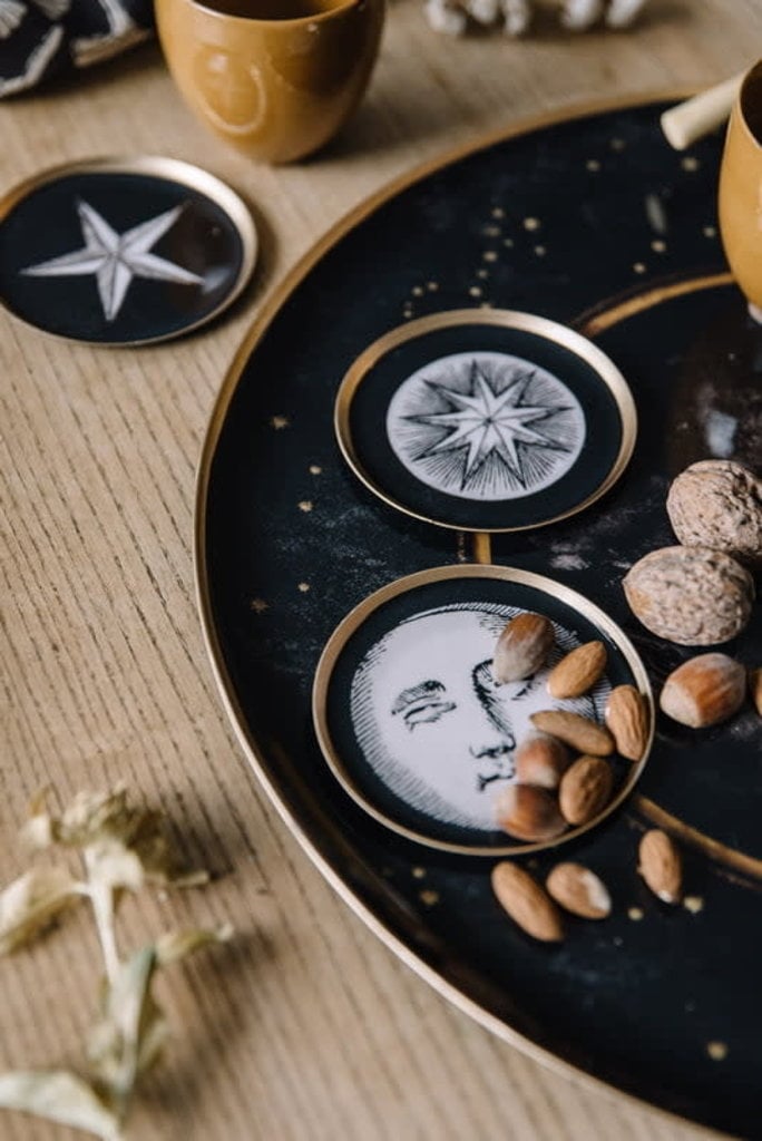 Boncoeurs Round tray - Astrology