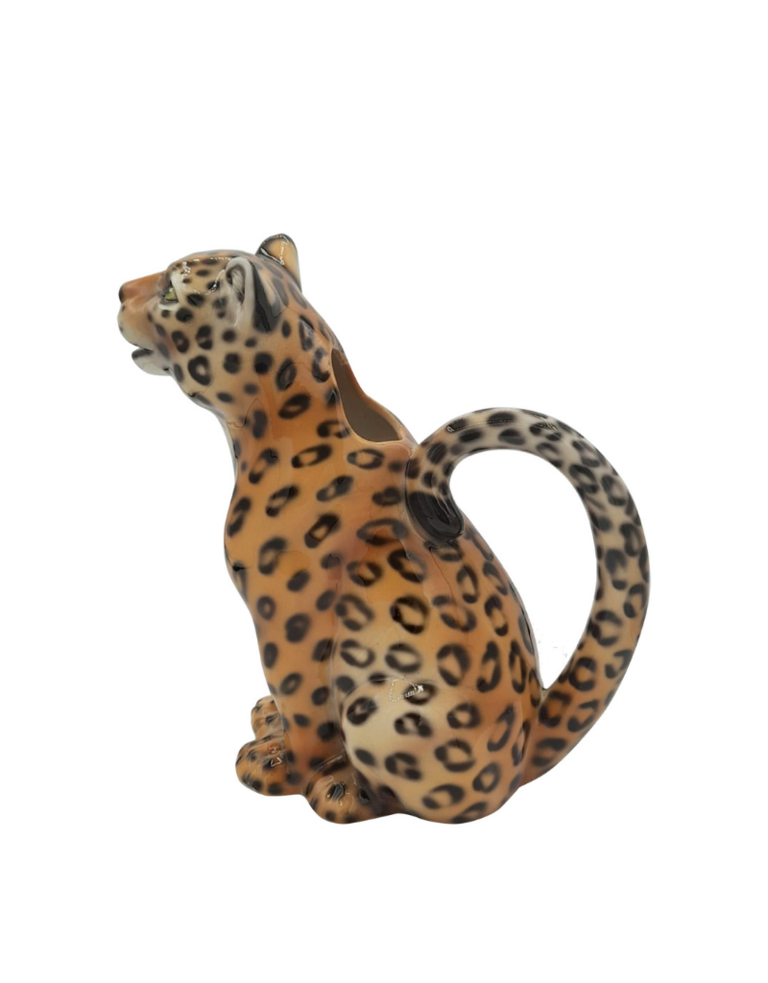 Les Ottomans Ceramic Leopard jug